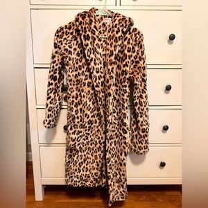 HOODED JUICY COUTURE ROBE